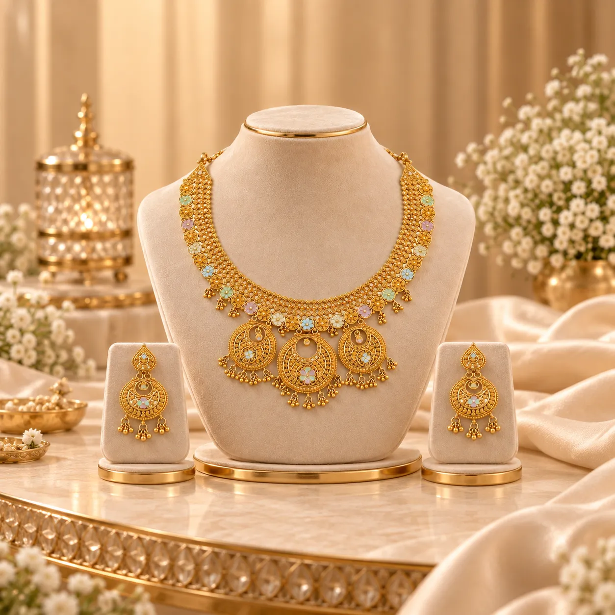 Engagement Necklaces in 18k Yellow Gold